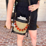 The Lyra Bucket Bag - Black-130 ACCESSORIES-SHIRALEAH-July & June Women's Fashion Boutique Located in San Antonio, Texas