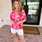 The Colorful in Confidence Blouse-200 Fashion Blouses-FATE-July & June Women's Fashion Boutique Located in San Antonio, Texas