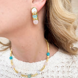 Easton Elle - Pastel Pearl Earrings-110 Jewelry & Hair-Easton Elle-July & June Women's Fashion Boutique Located in San Antonio, Texas