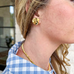 Dipped Stud Earrings- Easton Elle - RESTOCK-110 Jewelry & Hair-Easton Elle-July & June Women's Fashion Boutique Located in San Antonio, Texas