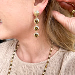 Natalie Wood - Strata Linear Earrings - Tortoiseshell-110 Jewelry & Hair-Natalie Wood-July & June Women's Fashion Boutique Located in San Antonio, Texas