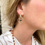 Natalie Wood - Botanic Drop Earrings - Tortoiseshell-110 Jewelry & Hair-Natalie Wood-July & June Women's Fashion Boutique Located in San Antonio, Texas
