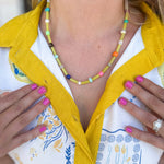 Virana Necklace - Lime-110 Jewelry & Hair-Betsy Pittard Design LLC-July & June Women's Fashion Boutique Located in San Antonio, Texas