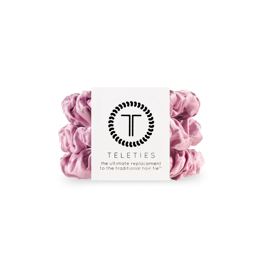 Teleties - Small Scrunchie - I Pink I Love You-110 Jewelry & Hair-Teleties-July & June Women's Fashion Boutique Located in San Antonio, Texas
