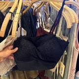 Faith Lace Bralette - Black - One Size-300 Athleisure/Lounge-ALLIE ROSE-July & June Women's Fashion Boutique Located in San Antonio, Texas