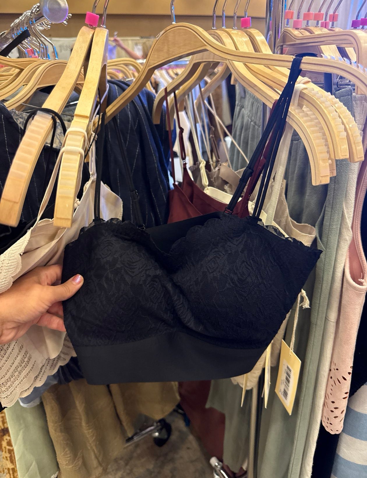 Faith Lace Bralette - Black - One Size-300 Athleisure/Lounge-ALLIE ROSE-July & June Women's Fashion Boutique Located in San Antonio, Texas