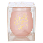 SLANT - Jumbo Steamless Wine Glass Full of Christmas Spirit-140 Gifts + Home-SLANT-July & June Women's Fashion Boutique Located in San Antonio, Texas