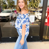 Lola Off The Shoulder Blouse-200 Fashion Blouses-FLYING TOMATO-July & June Women's Fashion Boutique Located in San Antonio, Texas