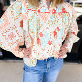 Butterfly Kisses Blouse-200 Fashion Blouses-FATE-July & June Women's Fashion Boutique Located in San Antonio, Texas