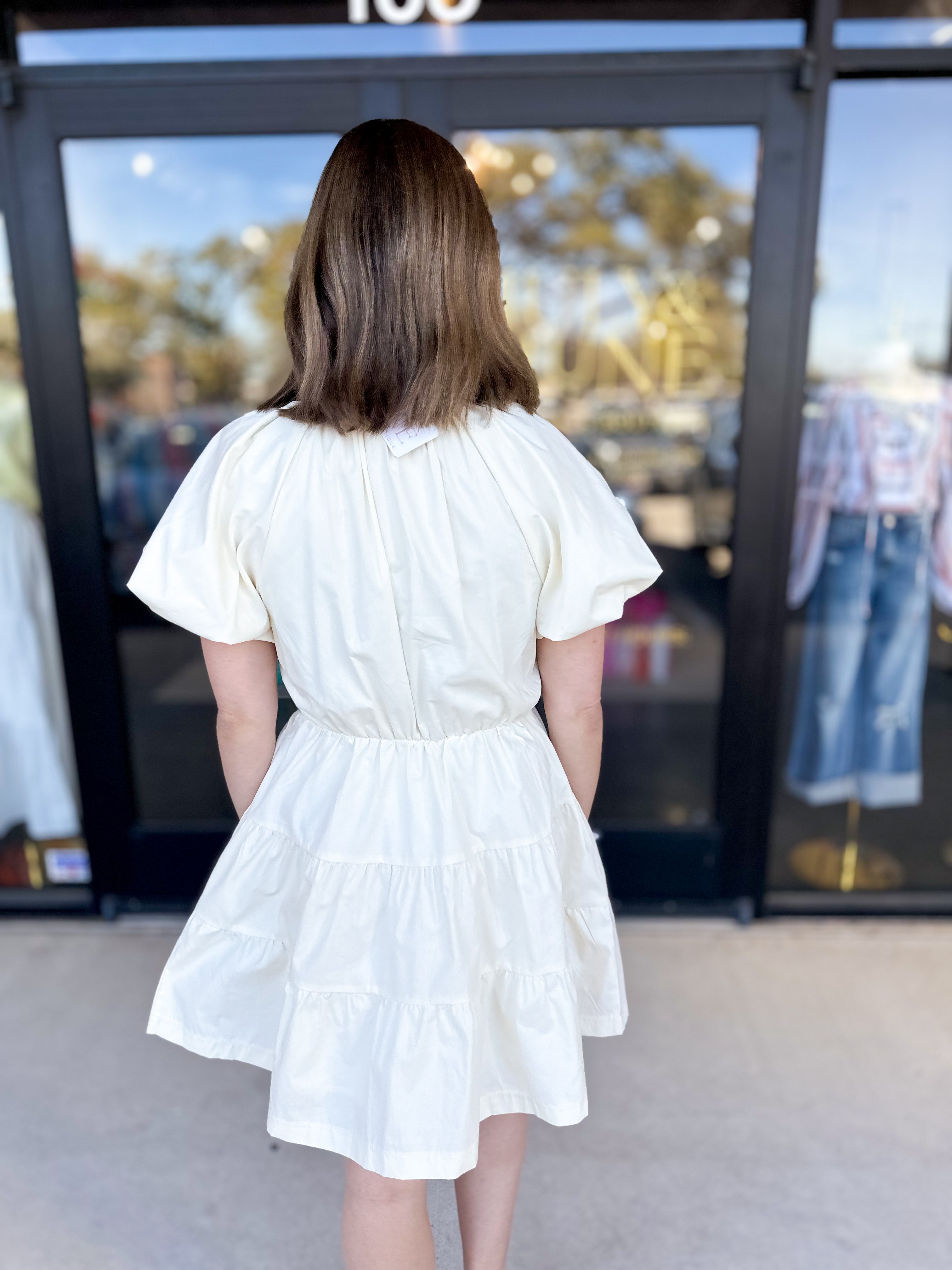 Flora Embroidered Mini Dress-510 Mini-&MERCI-July & June Women's Fashion Boutique Located in San Antonio, Texas