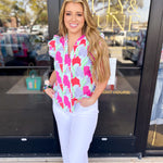 Mary Square - Kira Blouse-200 Fashion Blouses-MARY SQUARE-July & June Women's Fashion Boutique Located in San Antonio, Texas