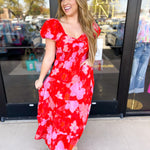 THML - The Rachel Midi Dress-500 Midi-THML-July & June Women's Fashion Boutique Located in San Antonio, Texas