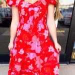 THML - The Rachel Midi Dress-500 Midi-THML-July & June Women's Fashion Boutique Located in San Antonio, Texas