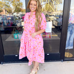 Mary Square - Evie Midi Dress-500 Midi-MARY SQUARE-July & June Women's Fashion Boutique Located in San Antonio, Texas