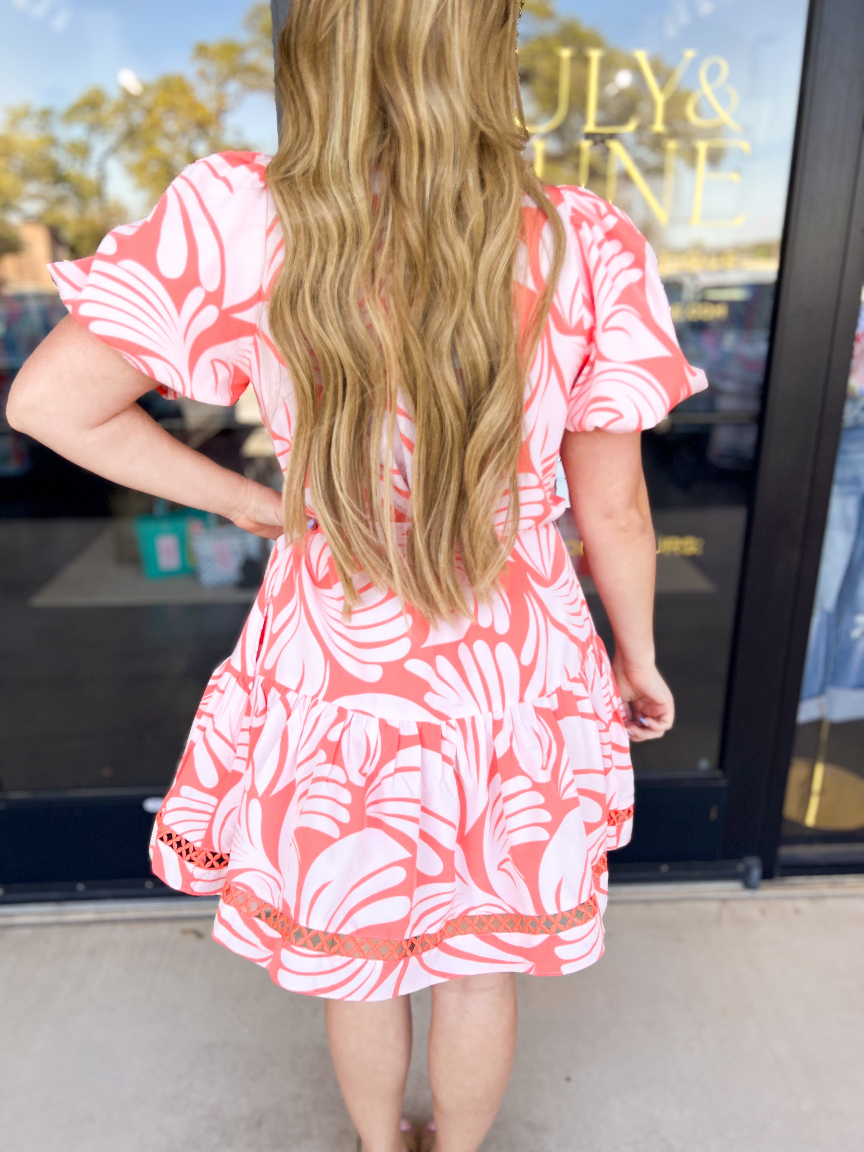 Orange Crush Mini Dress-510 Mini-MARY SQUARE-July & June Women's Fashion Boutique Located in San Antonio, Texas