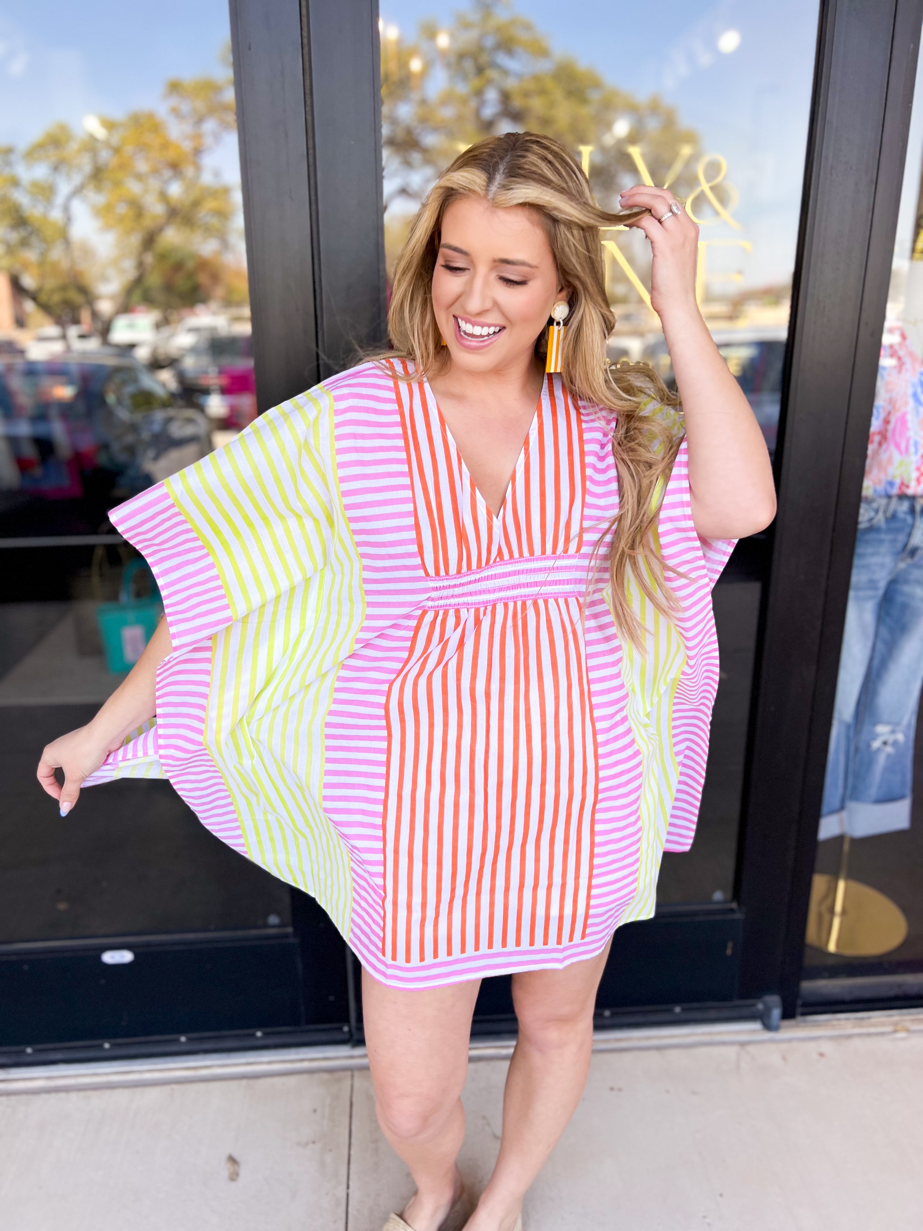 The Kennedy Cover Up-300 Athleisure/Lounge-SHIRALEAH-July & June Women's Fashion Boutique Located in San Antonio, Texas