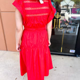 Enchanting Moments Midi Dress-500 Midi-ENTRO-July & June Women's Fashion Boutique Located in San Antonio, Texas