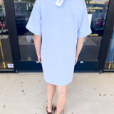 American Girl T-Shirt Dress-510 Mini-JODIFL-July & June Women's Fashion Boutique Located in San Antonio, Texas