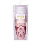 SLANT - Paper To Go Cups - Gingerbread House-140 Gifts + Home-SLANT-July & June Women's Fashion Boutique Located in San Antonio, Texas