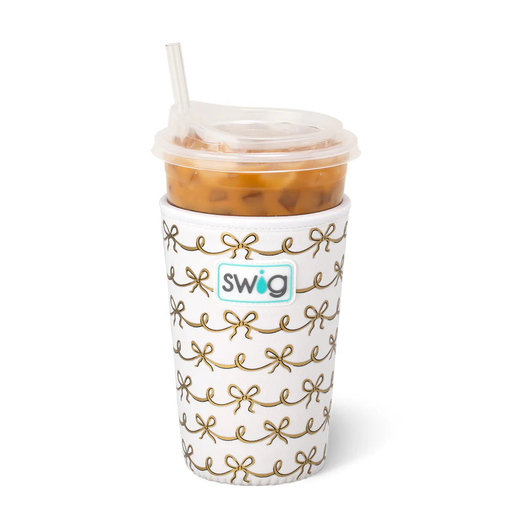 SWIG - Pretty in Pearl Iced Cup Coolie Medium-140 Gifts + Home-SWIG-July & June Women's Fashion Boutique Located in San Antonio, Texas