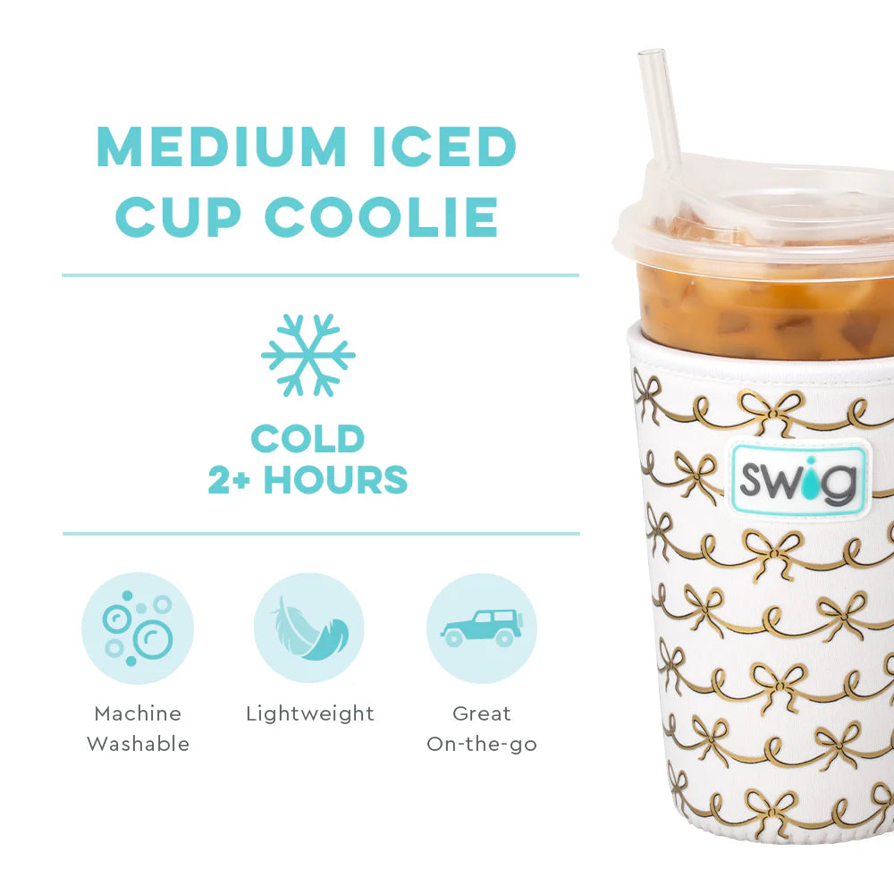 SWIG - Pretty in Pearl Iced Cup Coolie Medium-140 Gifts + Home-SWIG-July & June Women's Fashion Boutique Located in San Antonio, Texas