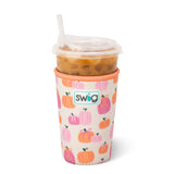 Swig - Pumpkins and Bows Iced Cup Coolie Medium