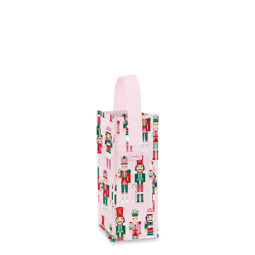 SWIG - Sugar Plum Soliders Reusable Gift Bag - Wine-140 Gifts + Home-SWIG-July & June Women's Fashion Boutique Located in San Antonio, Texas