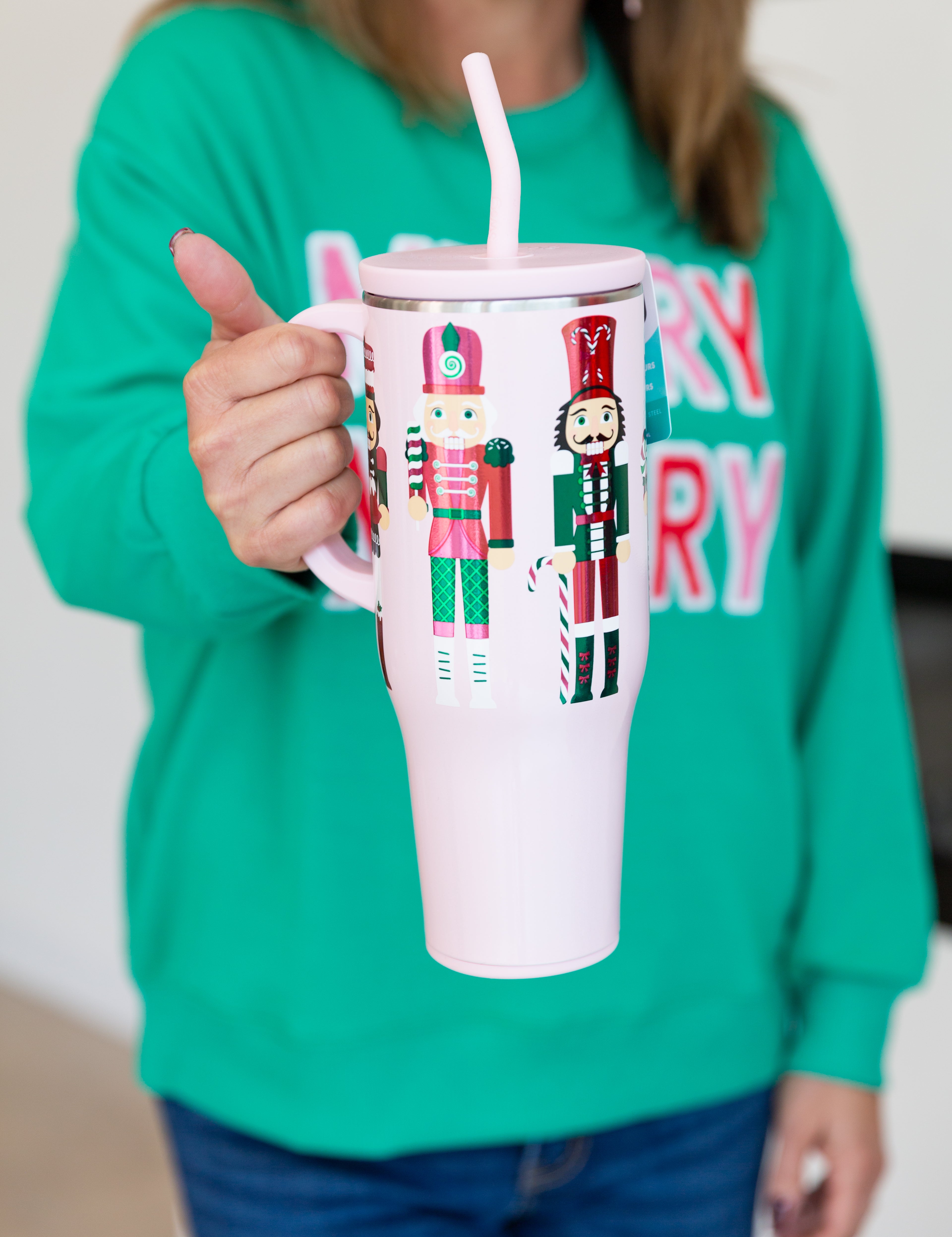 SWIG - Sugarplum Soldiers Mega Mug 40oz-140 Gifts + Home-SWIG-July & June Women's Fashion Boutique Located in San Antonio, Texas