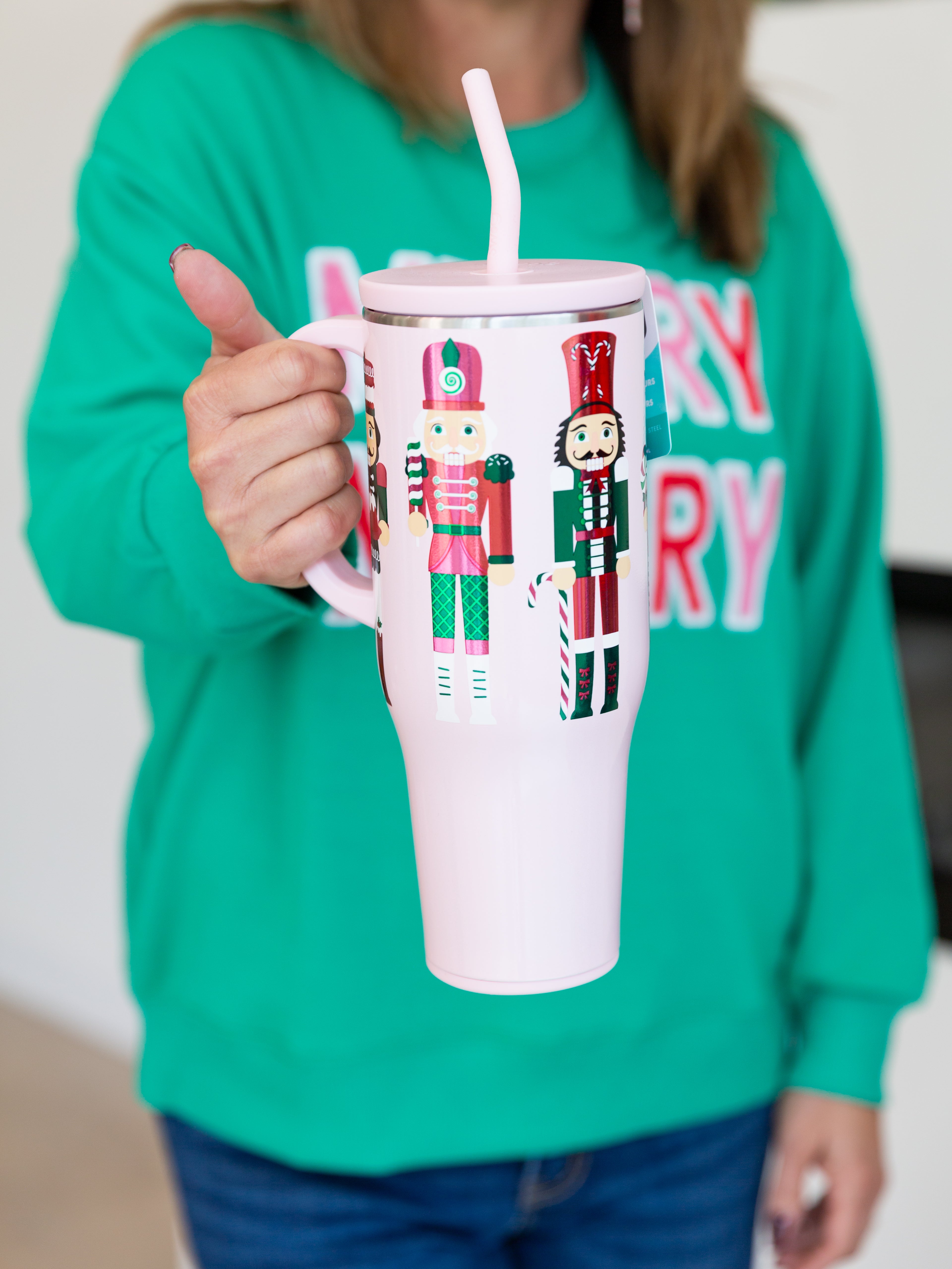 SWIG - Sugarplum Soldiers Mega Mug 40oz-140 Gifts + Home-SWIG-July & June Women's Fashion Boutique Located in San Antonio, Texas