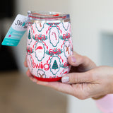 SWIG - Christmas Cameos Stemless Wine Cup-140 Gifts + Home-SWIG-July & June Women's Fashion Boutique Located in San Antonio, Texas