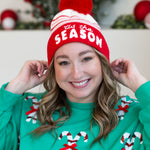 'Tis The Season Beanie-130 Accessories-SHIRALEAH-July & June Women's Fashion Boutique Located in San Antonio, Texas