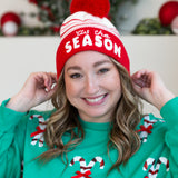 'Tis The Season Beanie-130 Accessories-SHIRALEAH-July & June Women's Fashion Boutique Located in San Antonio, Texas
