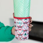 SWIG - Christmas Cameos Iced Cup Coolie (Medium)-140 Gifts + Home-SWIG-July & June Women's Fashion Boutique Located in San Antonio, Texas
