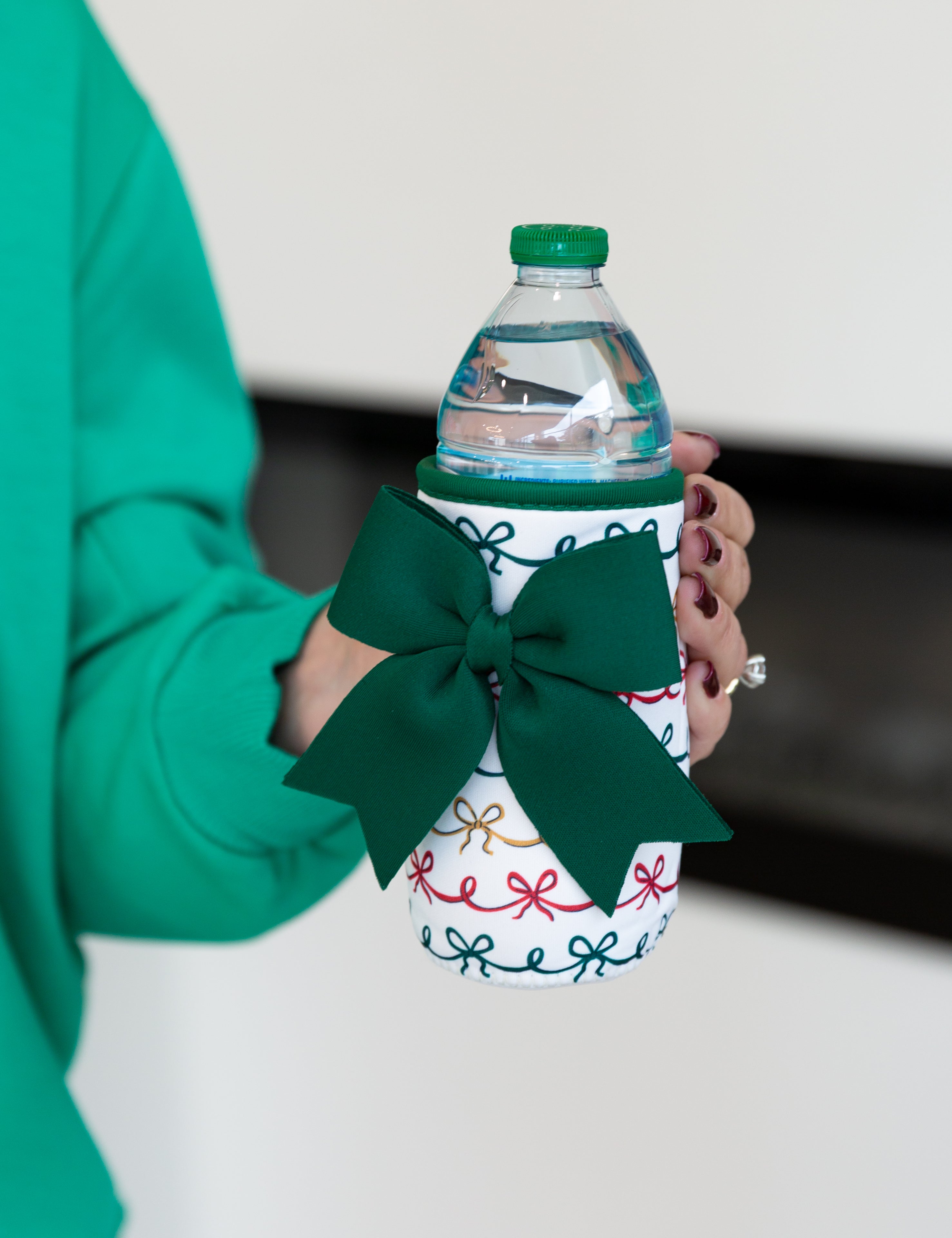 SWIG - Christmas Bows ICed Cup Coolie (Medium)-140 Gifts + Home-SWIG-July & June Women's Fashion Boutique Located in San Antonio, Texas