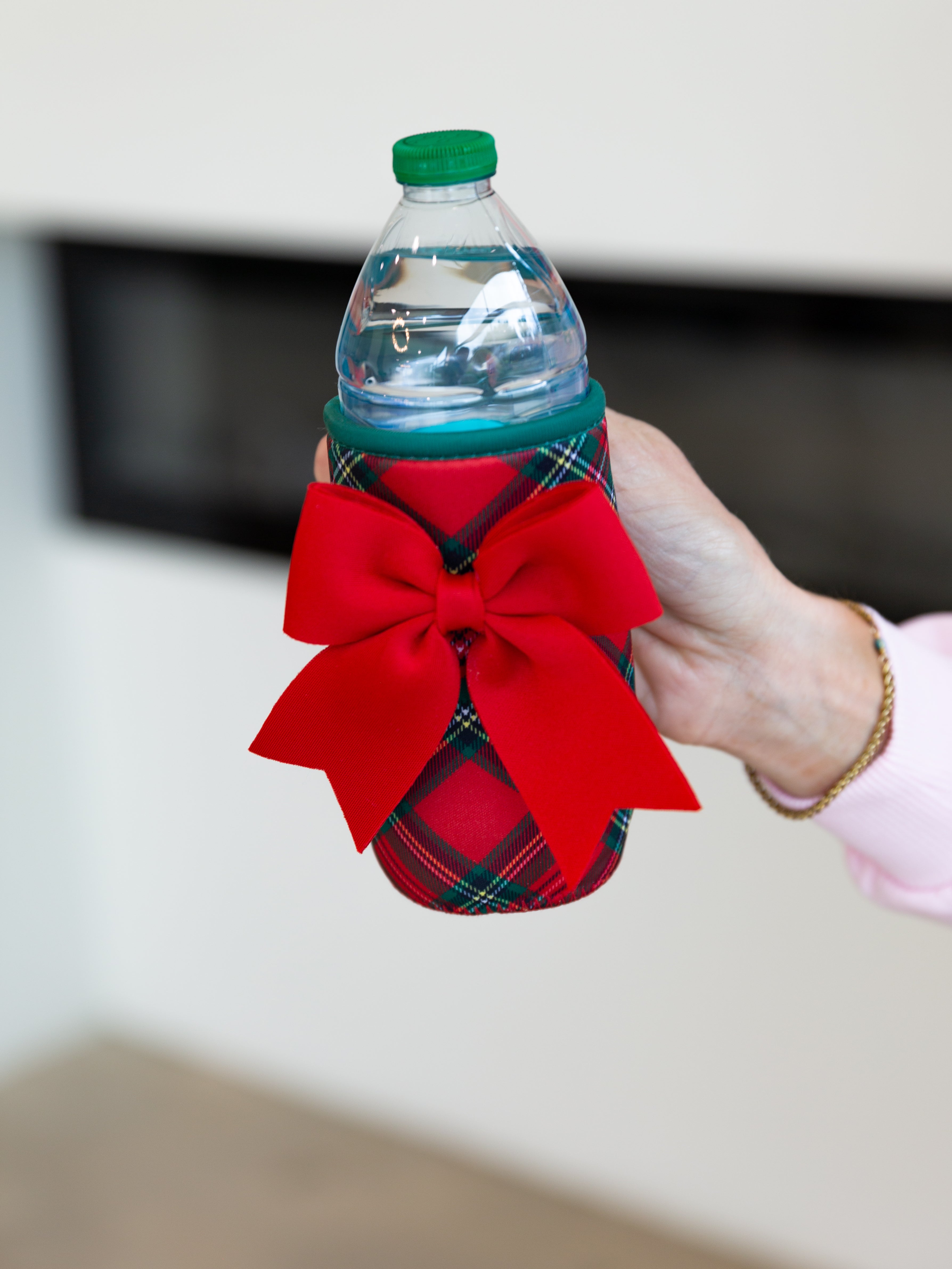 SWIG - Christmas Plaid Iced Cup Coolie Medium-140 Gifts + Home-SWIG-July & June Women's Fashion Boutique Located in San Antonio, Texas