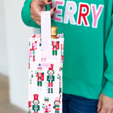 SWIG - Sugar Plum Soliders Reusable Gift Bag - Wine-140 Gifts + Home-SWIG-July & June Women's Fashion Boutique Located in San Antonio, Texas