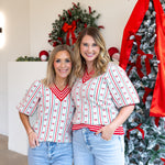 Mary Square - Bow Ivory Sweater-230 Sweaters/Cardis-MARY SQUARE-July & June Women's Fashion Boutique Located in San Antonio, Texas