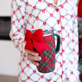 SWIG - Christmas Plaid Travel Mug 18oz-140 Gifts + Home-SWIG-July & June Women's Fashion Boutique Located in San Antonio, Texas