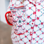SWIG - Christmas Cameos Travel Mug 18oz-140 Gifts + Home-SWIG-July & June Women's Fashion Boutique Located in San Antonio, Texas