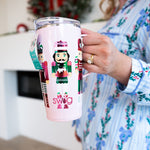 SWIG - Sugar Plum Soldiers Travel Mug 22oz-140 Gifts + Home-SWIG-July & June Women's Fashion Boutique Located in San Antonio, Texas