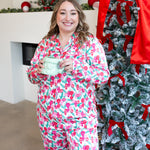 Mary Square - Charlotte Trim The Tree PJ Set-300 Athleisure/Lounge-MARY SQUARE-July & June Women's Fashion Boutique Located in San Antonio, Texas
