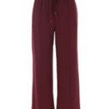 Soft Modal Lounge Pants - Wine - *PRE-ORDER*-300 Athleisure/Lounge-SKIES ARE BLUE-July & June Women's Fashion Boutique Located in San Antonio, Texas