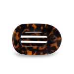 Teleties - Flat Round Hair Clips - Medium - Tortoise-110 Jewelry & Hair-Teleties-July & June Women's Fashion Boutique Located in San Antonio, Texas