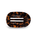 Teleties - Flat Round Hair Clips - Medium - Tortoise-110 Jewelry & Hair-Teleties-July & June Women's Fashion Boutique Located in San Antonio, Texas
