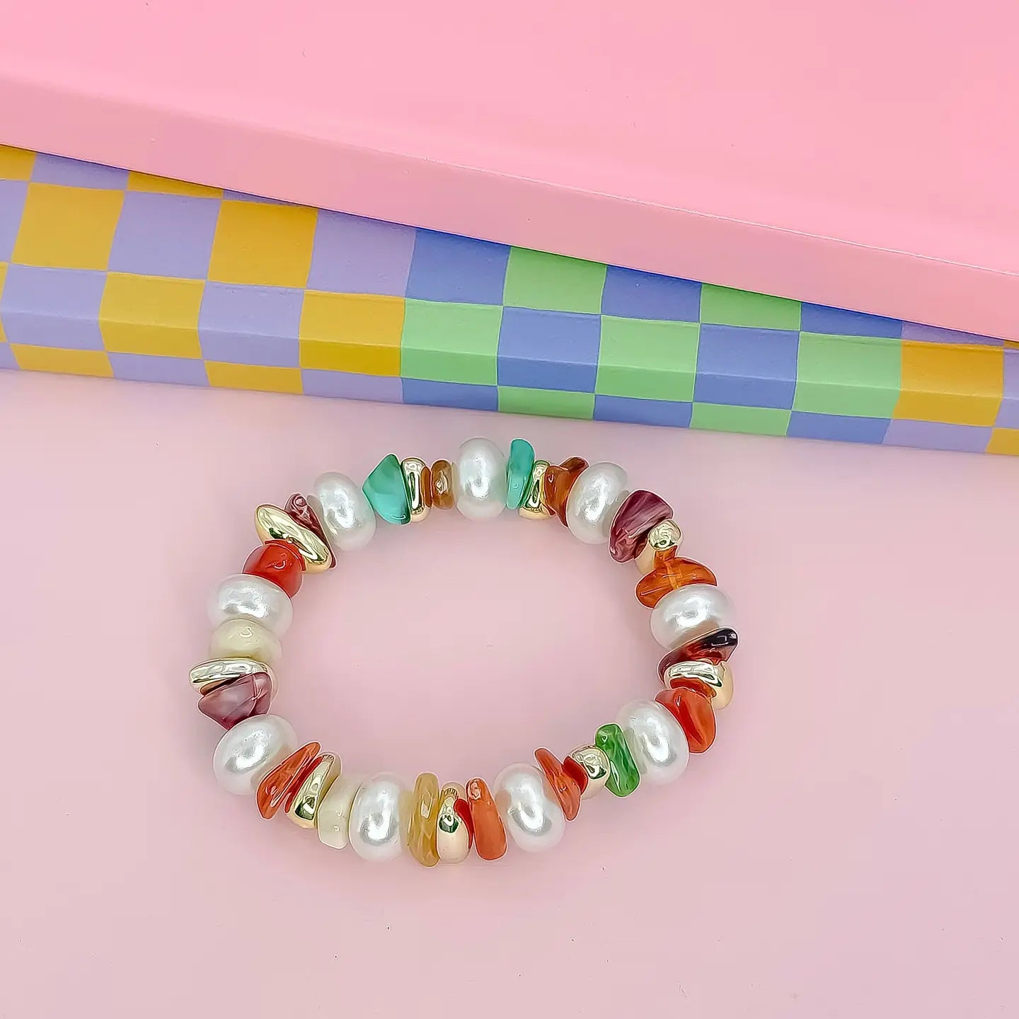Treasure Jewels - Color Crush Pearl Bracelet-110 Jewelry & Hair-Treasure Jewels-July & June Women's Fashion Boutique Located in San Antonio, Texas
