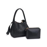 Roxy Woven Crossbody Bag - Black-130 ACCESSORIES-Moda Luxe-July & June Women's Fashion Boutique Located in San Antonio, Texas
