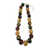 Ava Chunky Beaded Necklace - Brown Mix-110 Jewelry & Hair-Gemelli-July & June Women's Fashion Boutique Located in San Antonio, Texas