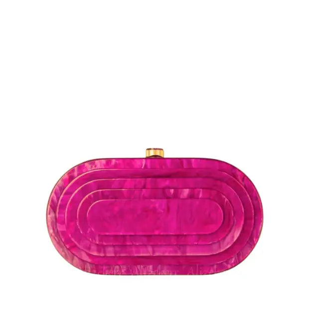 The Deco Clutch - Pink-110 Jewelry & Hair-Accessory Concierge-July & June Women's Fashion Boutique Located in San Antonio, Texas