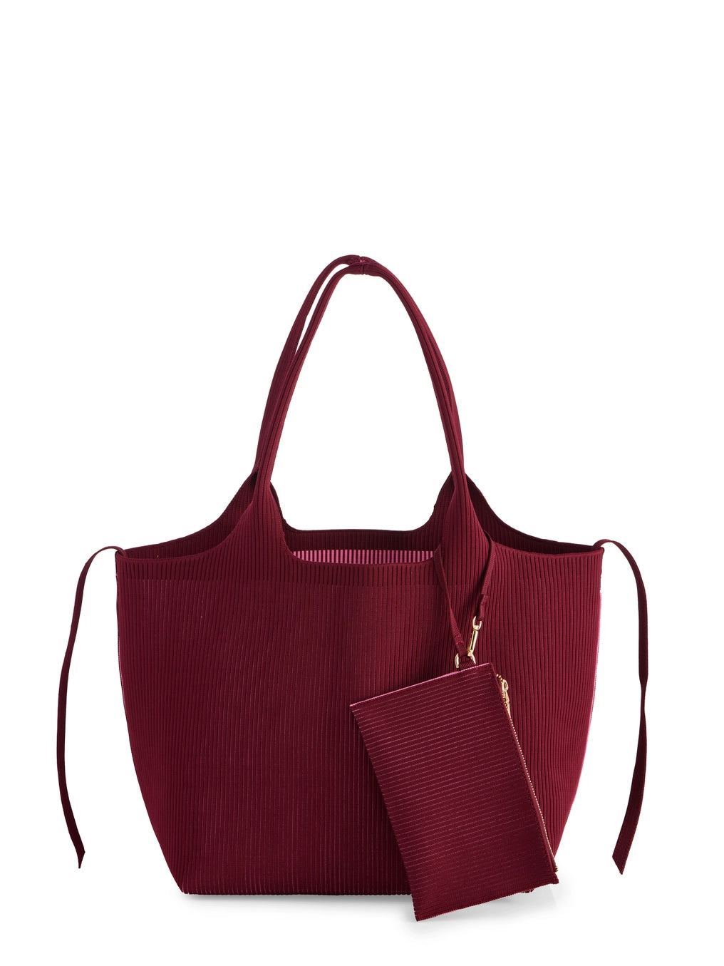 The Robbie Tote - Wine-130 ACCESSORIES-SHIRALEAH-July & June Women's Fashion Boutique Located in San Antonio, Texas