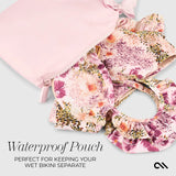 Case-Mate - Ballet Pink Bow Waterproof Zip Pouch-140 Gifts + Home-Casemate-July & June Women's Fashion Boutique Located in San Antonio, Texas